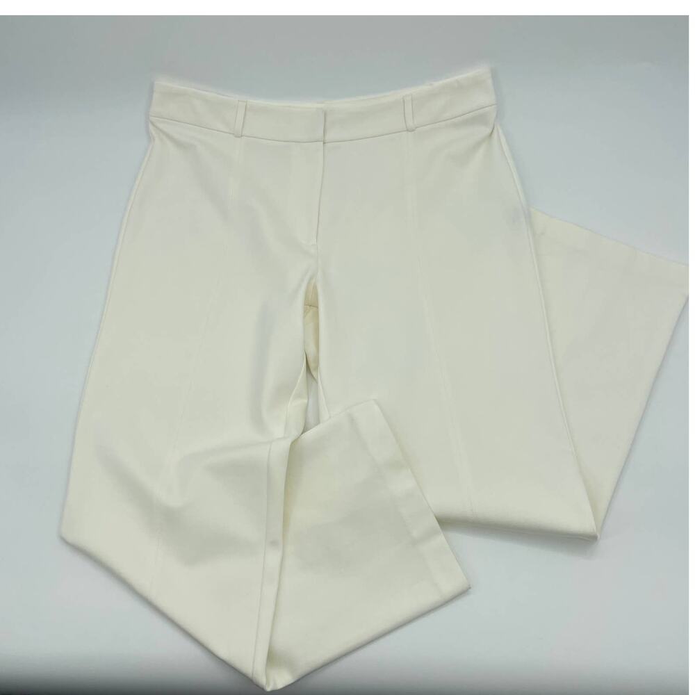 J. MCLAUGHLIN Womens Ponte Stretch Pants Size 14 Straight Leg Knit Trouser